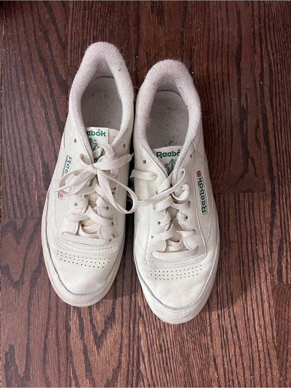 Reebok club c 85 chalk alabaster glen green